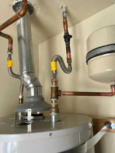 Water heater installation and plumbing repair in Troy